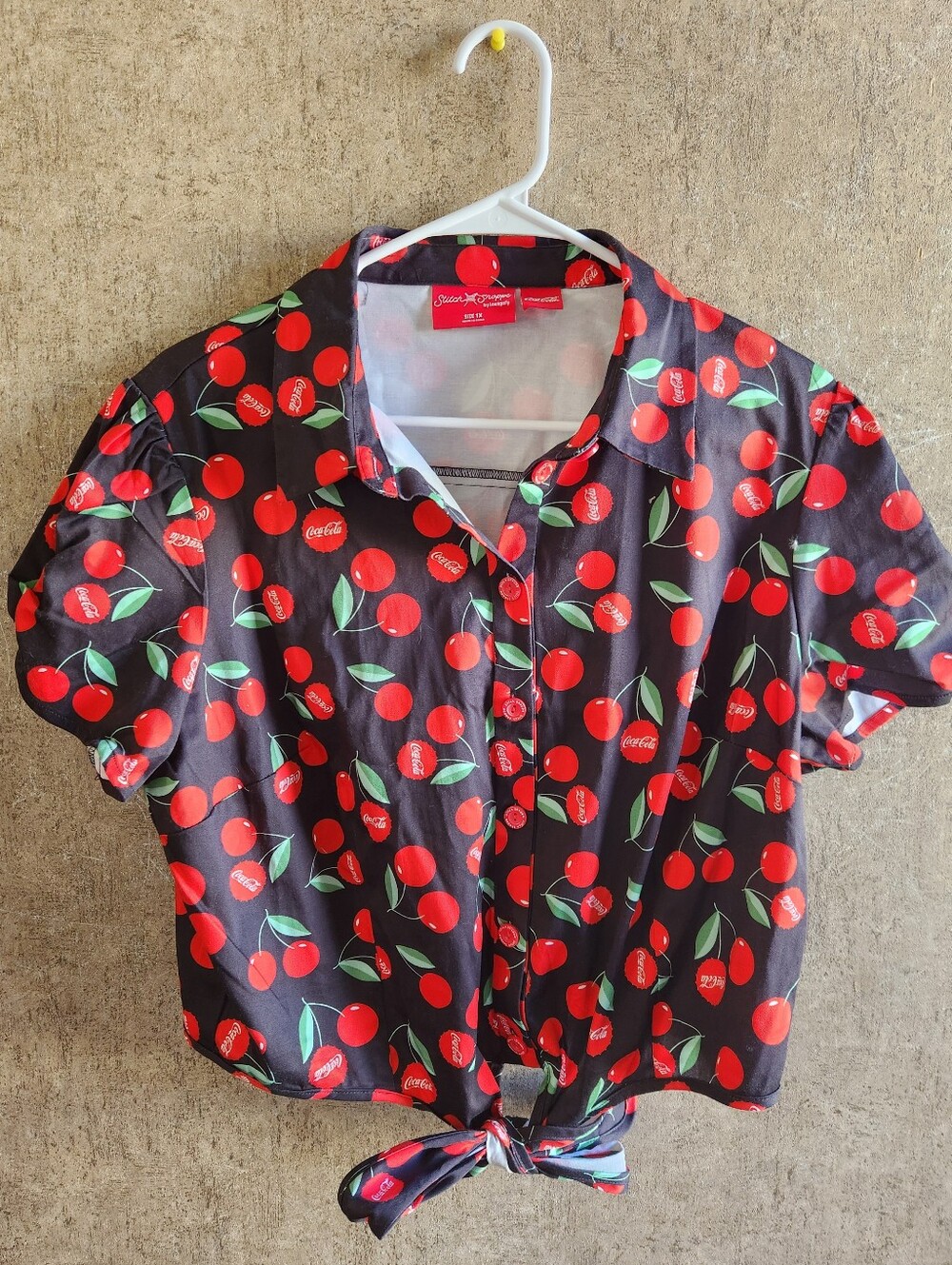 Cherry Coca Cola Top